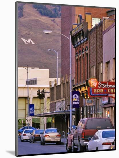 Front Street, Missoula, Montana-Chuck Haney-Mounted Photographic Print