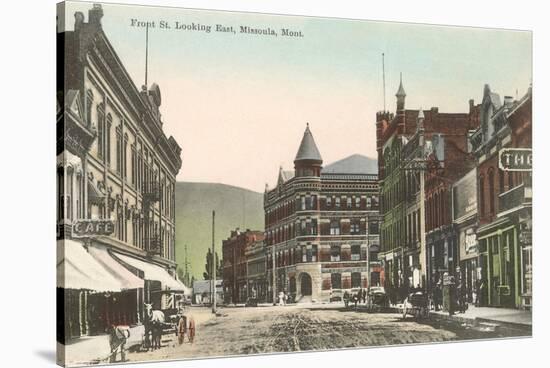 Front Street, Missoula, Montana-null-Stretched Canvas