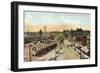 Front Street, San Pedro Harbor, California-null-Framed Premium Giclee Print