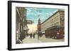 Front Street, Traverse City, Michigan-null-Framed Art Print