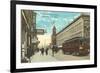 Front Street, Traverse City, Michigan-null-Framed Art Print