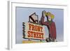 Front Street Western Town, Ogallala, Nebraska, USA-Walter Bibikow-Framed Photographic Print