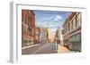 Front Street, Wilmington, North Carolina-null-Framed Art Print