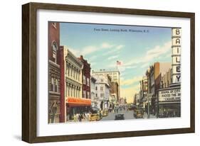 Front Street, Wilmington, North Carolina-null-Framed Art Print