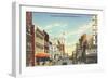 Front Street, Wilmington, North Carolina-null-Framed Art Print