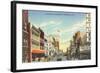 Front Street, Wilmington, North Carolina-null-Framed Art Print