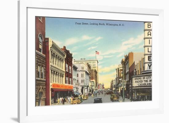 Front Street, Wilmington, North Carolina-null-Framed Premium Giclee Print
