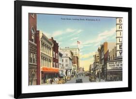 Front Street, Wilmington, North Carolina-null-Framed Art Print