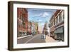 Front Street, Wilmington-null-Framed Art Print