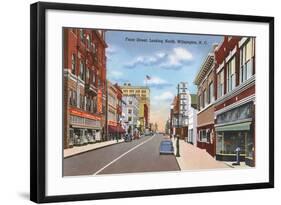 Front Street, Wilmington-null-Framed Art Print