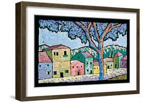 Front Street-Brett Varney-Framed Art Print