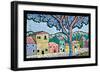 Front Street-Brett Varney-Framed Art Print