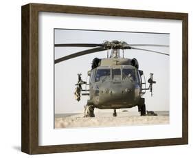 Front View of a UH-60L Black Hawk Helicopter-null-Framed Photographic Print