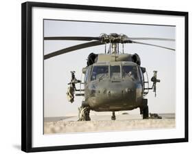 Front View of a UH-60L Black Hawk Helicopter-null-Framed Photographic Print