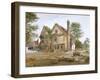 Front View of Basing Manor House, Peckham High Street, Camberwell, London, 1884-John Crowther-Framed Giclee Print