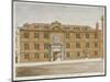 Front View of Blackwell Hall, City of London, 1806-Valentine Davis-Mounted Premium Giclee Print