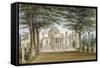 Front View of Chiswick House, Chiswick, Hounslow, London, 1822-John Chessell Buckler-Framed Stretched Canvas