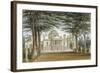 Front View of Chiswick House, Chiswick, Hounslow, London, 1822-John Chessell Buckler-Framed Giclee Print