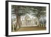 Front View of Chiswick House, Chiswick, Hounslow, London, 1822-John Chessell Buckler-Framed Giclee Print