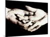 Front View of Cupped Hands Held Together-Cristina-Mounted Photographic Print