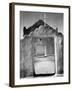 Front view of entrance, Church, Taos Pueblo National Historic Landmark, New Mexico, 1942-Ansel Adams-Framed Art Print