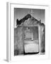 Front view of entrance, Church, Taos Pueblo National Historic Landmark, New Mexico, 1942-Ansel Adams-Framed Art Print