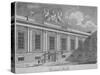 Front View of Grocers' Hall, City of London, 1812-null-Stretched Canvas