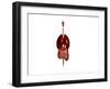 Front View of Human Digestive System with Lungs-null-Framed Art Print