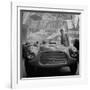 Front View of New Model Ferrari Being Shown During Automobile Exhibit-Yale Joel-Framed Photographic Print