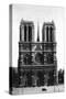 Front View of Notre Dame, Paris, 1931-Ernest Flammarion-Stretched Canvas