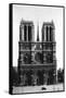 Front View of Notre Dame, Paris, 1931-Ernest Flammarion-Framed Stretched Canvas