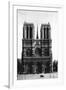 Front View of Notre Dame, Paris, 1931-Ernest Flammarion-Framed Giclee Print