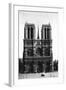 Front View of Notre Dame, Paris, 1931-Ernest Flammarion-Framed Giclee Print