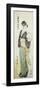 Front View of Ohisa-Kitagawa Utamaro-Framed Art Print