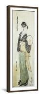 Front View of Ohisa-Kitagawa Utamaro-Framed Premium Giclee Print