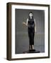 Front View of Statue of Isis in Black Marble and Alabaster-Antoine-Guillaume Granjacquet-Framed Giclee Print
