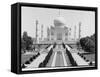 Front View of Taj Mahal in India-null-Framed Stretched Canvas