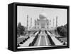 Front View of Taj Mahal in India-null-Framed Stretched Canvas