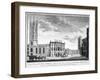 Front View of the Bank of England, City of London, 1773-J Collyer-Framed Premium Giclee Print