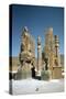 Front View of the Gate of All Nations, Persepolis, Iran-Vivienne Sharp-Stretched Canvas
