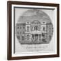 Front View of the Pantheon on Oxford Street, Westminster, London, 1795-Thomas Girtin-Framed Giclee Print