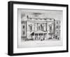 Front View of the Pantheon, Oxford Street, Westminster, London, 1826-null-Framed Giclee Print