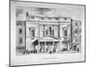 Front View of the Pantheon, Oxford Street, Westminster, London, 1826-null-Mounted Giclee Print