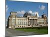 Front View of the Reichstag Building, Berlin, Germany-null-Mounted Photographic Print