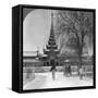 Front View of the Royal Palace, Mandalay, Burma, 1908-null-Framed Stretched Canvas