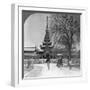 Front View of the Royal Palace, Mandalay, Burma, 1908-null-Framed Photographic Print