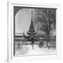 Front View of the Royal Palace, Mandalay, Burma, 1908-null-Framed Photographic Print