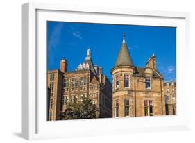 Front View of Vintage Facades in Edinburgh-F.C.G.-Framed Art Print