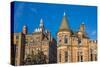 Front View of Vintage Facades in Edinburgh-F.C.G.-Stretched Canvas