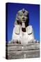 Frontal View of Sphinx from the Avenue of Sphinxes, Temple Sacred to Amun Mut and Khons, Luxor, Egy-CM Dixon-Stretched Canvas